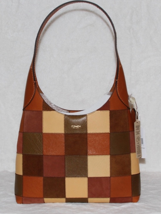 Coach Handbags - COACH Coachtopia Alter Ego Brooklyn Shoulder Bag 28 Patchwork Checkerboard NWT